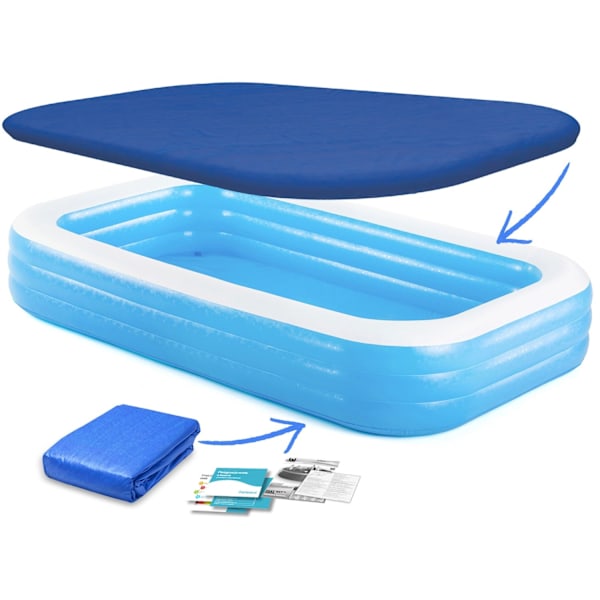 Familie oppustelig pool 305 x 183 x 56 cm 3in1 Bestway 54009