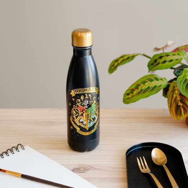Hogwarts vandflaske i rustfrit stål, 500 ml kapacitet