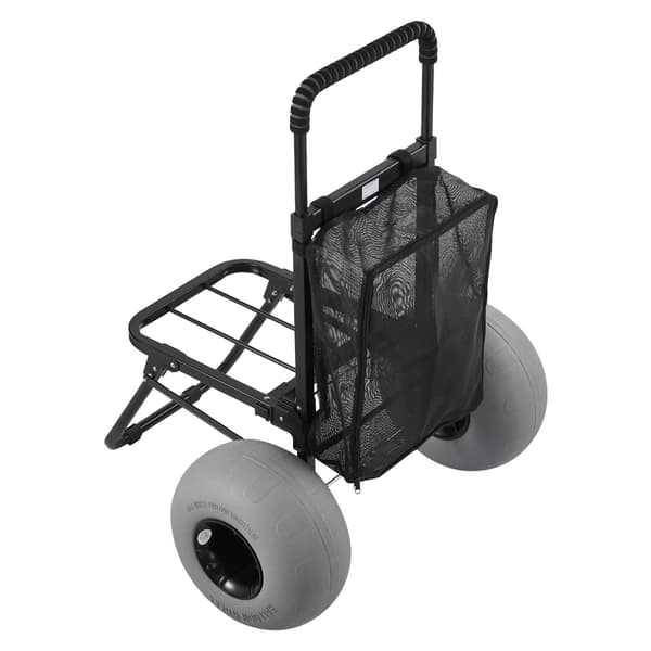 Rantakärry, 320 mm ilmapallopyörät, 75 kg kuorma