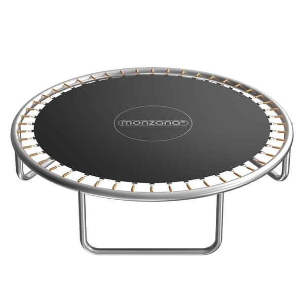 Trampolin hoppemåtte, sort, Ø305cm, UV-resistent, 150kg kapacitet