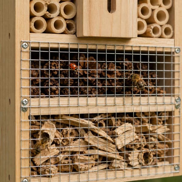 Insekthotelsæt, 2-pak, grantræ og bambus