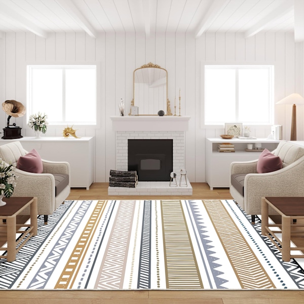 Hallimatto (100 x 200) W1079 - Monivärinen