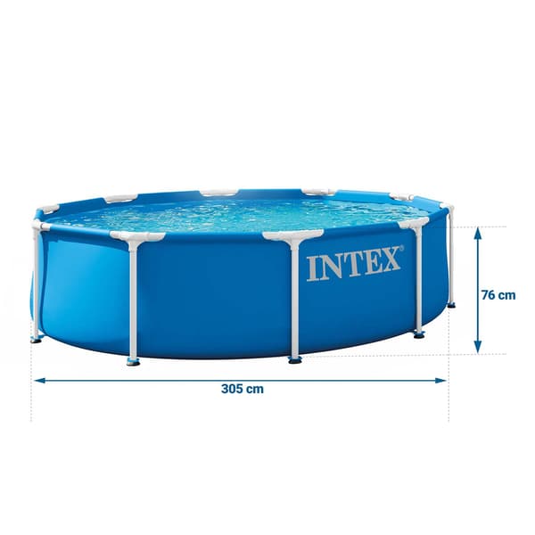 Trädgårdspool med ram 305 x 76 cm 15-i-1 INTEX 28202ND