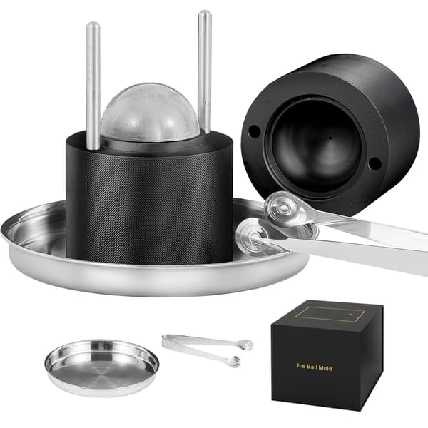 Jääpalloprässi, 2,4 tuuman 60 mm:n pallo, alumiinisarja