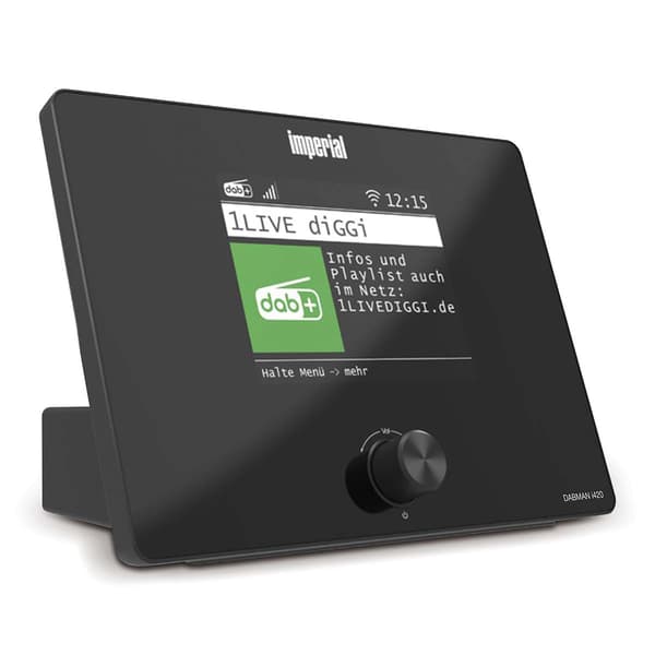 Kompakt hybridradio med Bluetooth, DAB+, FM och internet