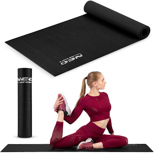 Harjoitusmatto Neo-Sport 173 x 61 cm - Musta