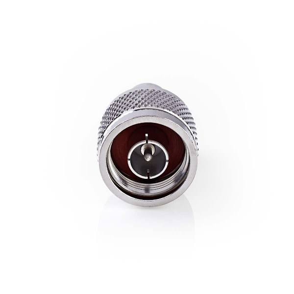 Satellite & Antenn Adapter | N Hane | BNC Hona | Nickelplaterad | 50 Ohm | Rak | Metall | Silver | 10 st. | Kuvert
