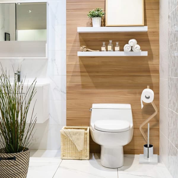 WC-harja, 3 kpl sarja, musta
