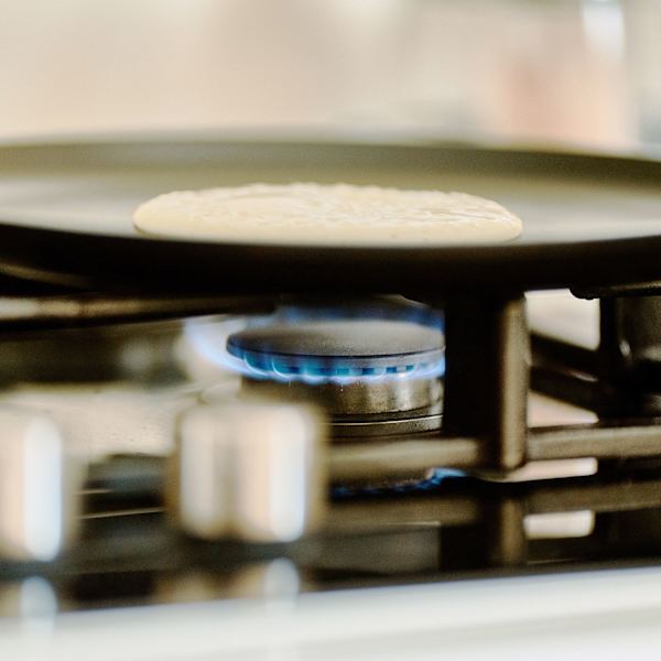 Crêpes form støbt aluminium sort 25 cm