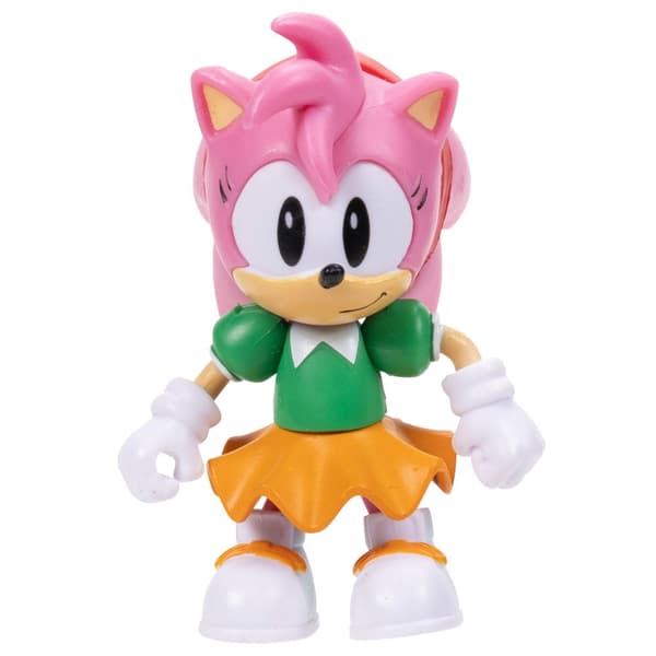 Sonic The Hedgehog pakkaus 5 hahmoa 6cm