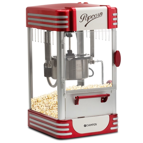 Popcornmaskine Retro XL PCM406 Rød Metallic