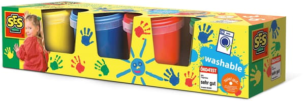 Ses Fingermaling, 4 farver
