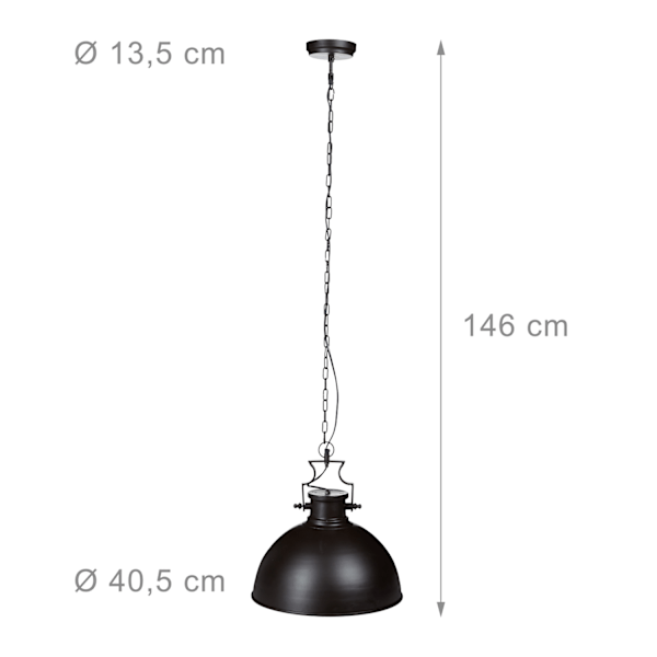 Pendel i industriel stil