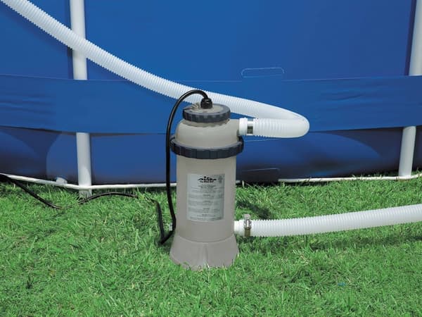 INTEX 28684 trädgårdspool varmvattenberedare