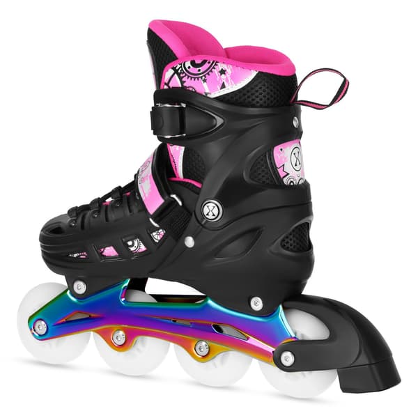 Inline & luistimet, vaaleanpunainen LED, koko M (35-38)
