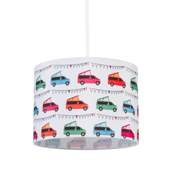 Hängande lampa barnrum bilar