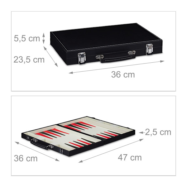 Fodral för backgammon