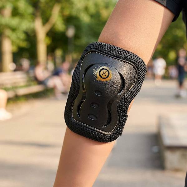 Skridskoskydd, handled, armbåge, knäskydd, S