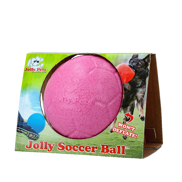 Jolly jalkapallopallo 15cm vaaleanpunainen