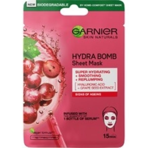 GARNIER - Hydra Bomb Tissue Mask - Textile moisturizing mask 32.0g