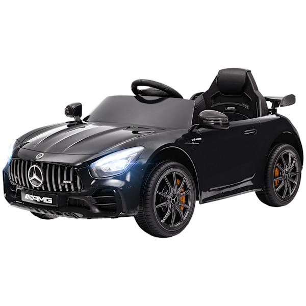 Lasten sähköauto 12 V lastenauto 2,4G kaukosäätimellä, USB, MP3, musiikki, sähköauto valoilla, pehmeä käynnistys, peruutustoiminto, 3-5 km/h, lapsille
