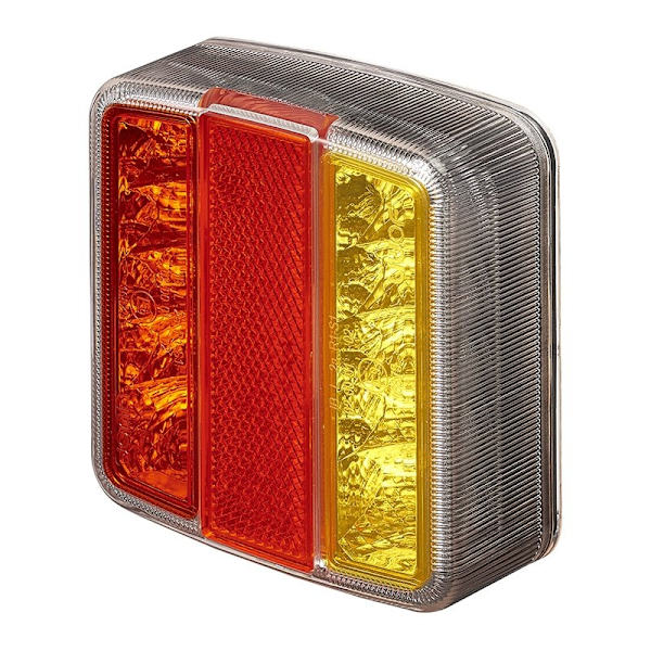 Takavalo 4 toimintoa 98x105mm 14LED PM