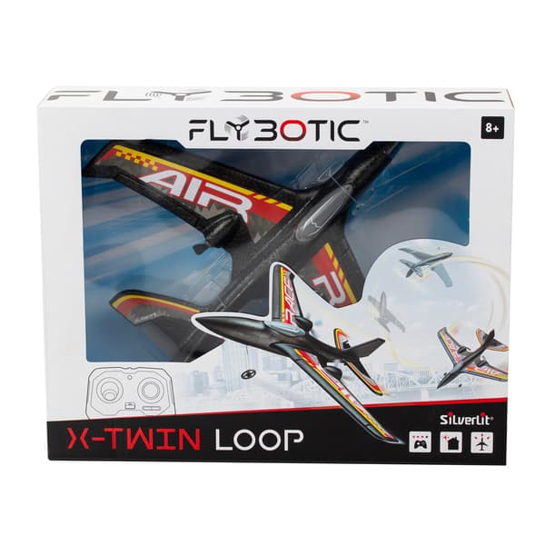 Flybotic Radio Control Plane X-Twin Loop, 29cm