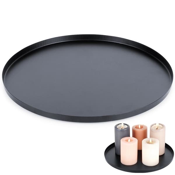 Stander til dekorative lyskompositioner, metal, sort, 30 cm