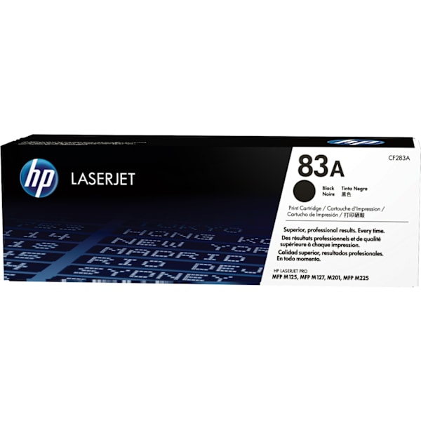 HP 83A - lasertonerkassett, svart