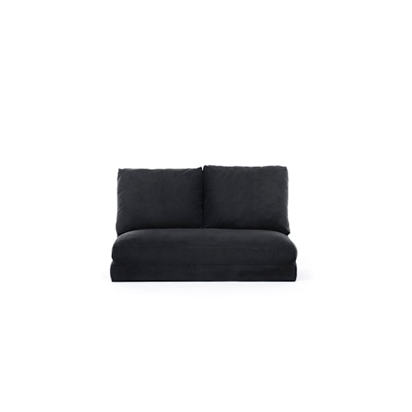 2-sæders sovesofa Taida - Sort