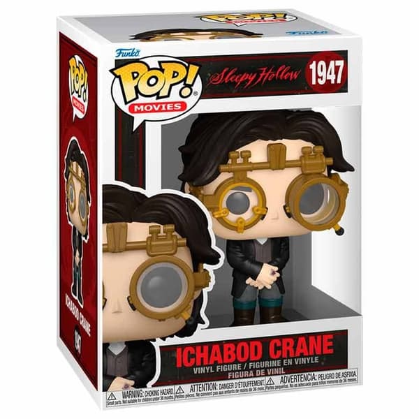Sleepy Hollow Ichabod Crane Figur, Samlelegetøj, 7 tommer