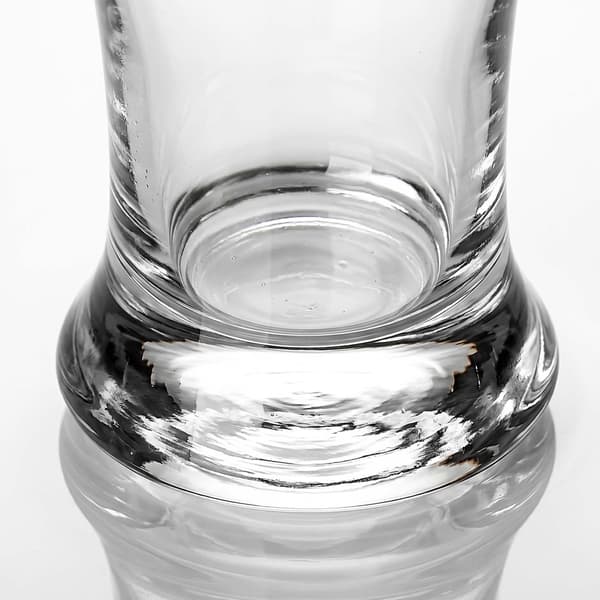 Set med 6 klara ölglas, 460 ml, diskmaskinssäkra