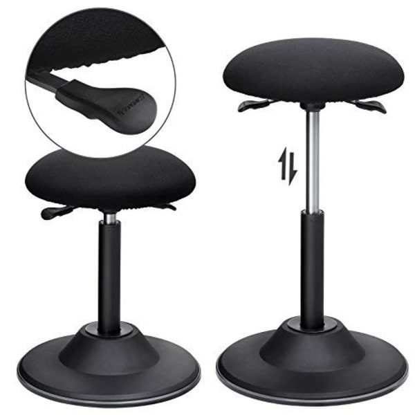Ergonomisk aktiv sittpall med justerbar höjd