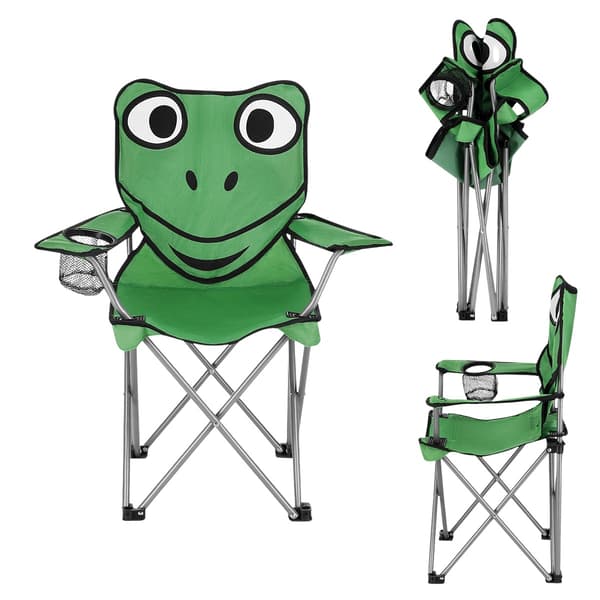 Frøstol til børn, grønt, robust design