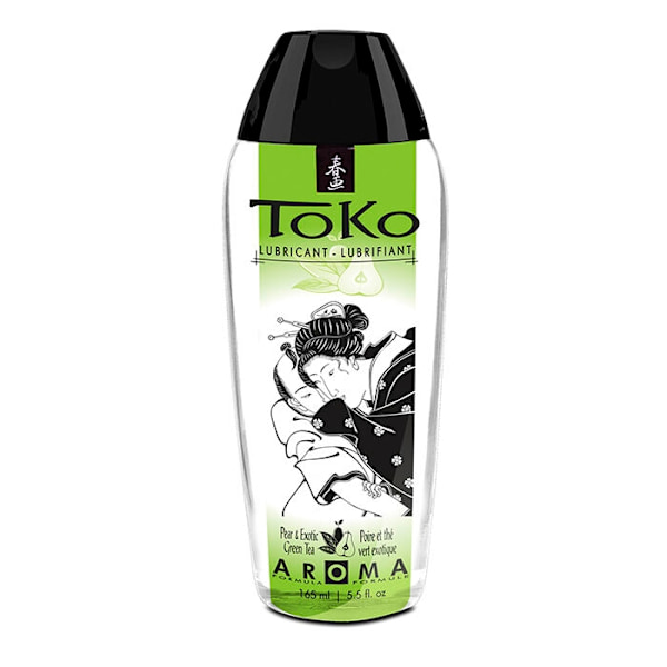Shunga - Toko Aroma Lubricant Pære og eksotisk grøn te