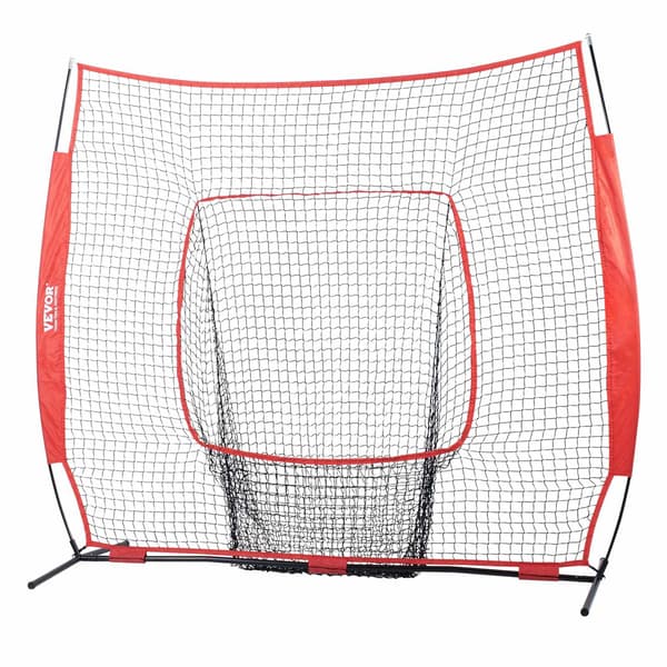 Baseboll Softboll Träningsnät 7x7ft, Strike Zone, Bag