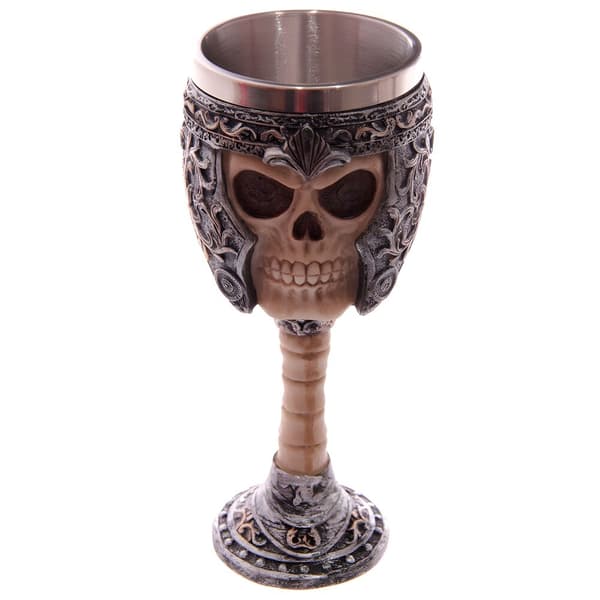 Gothic Skull Warrior Goblet til drinks og indretning
