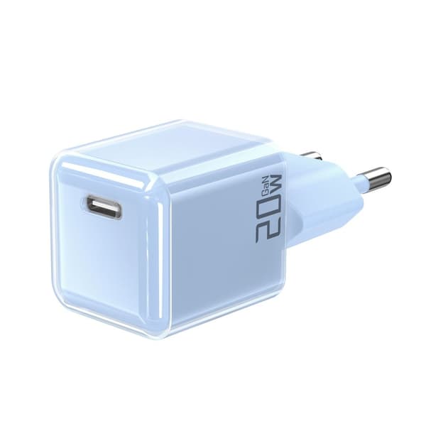 SiGN Hurtigoplader PD USB-C 20W - Blå