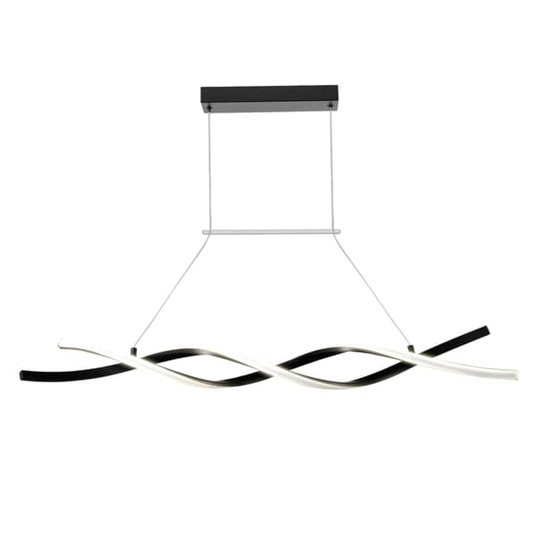 LED-pendellampa 24W, dimbar fjärrkontroll, 3000K-6000K