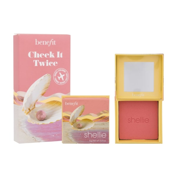 Benefit - Shellie Blush Warm Seashell-Pink Cheek It Twice - For