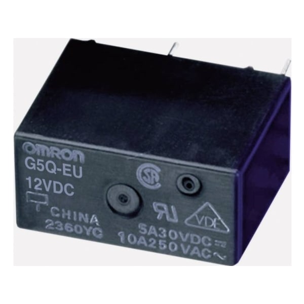 24VDC 10A-250VAC RELÆ 1 VEKSLER