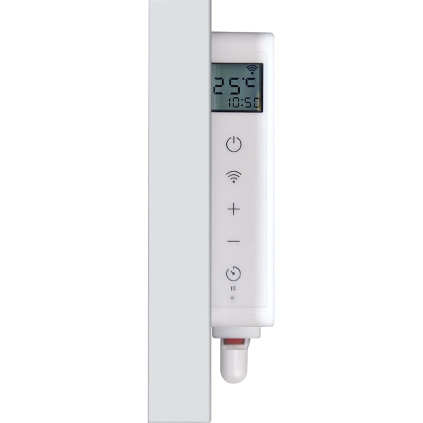 SmartLife Infraröd värmepanel | 700 W | 1 Värmeinställning | Justerbar termostat | Fjärrkontroll | IP44 | Vit