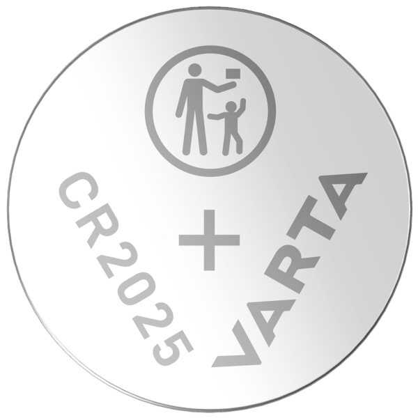 CR2025 3V Lithium Knappcellsbatteri 2-pack