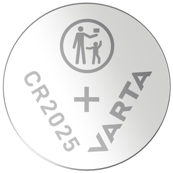 CR2025 3V litium-nappiparisto 2 kpl