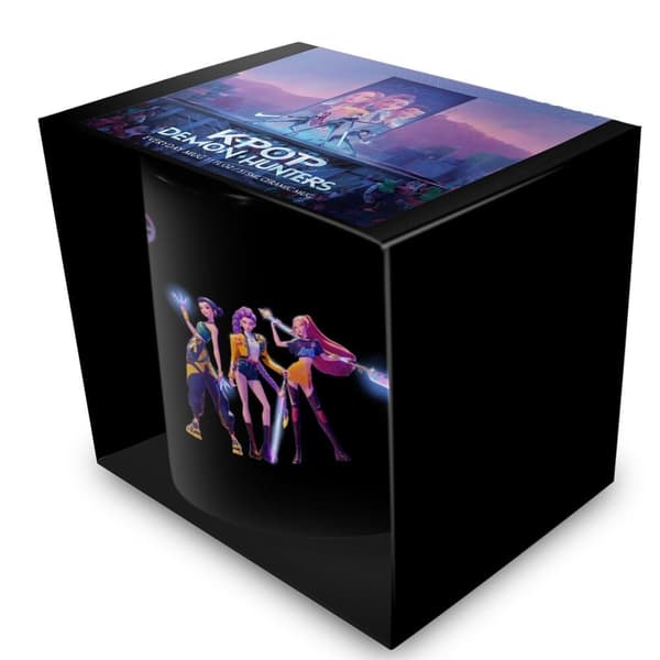 Demon Hunters Mug 325ml - Perfekt för KPop-fans
