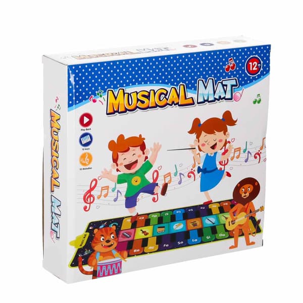 Interaktiv børnedansemåtte, 8 instrumenter, 10 melodier
