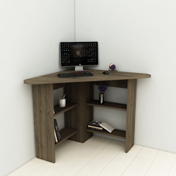Study Desk Corner - Valnød