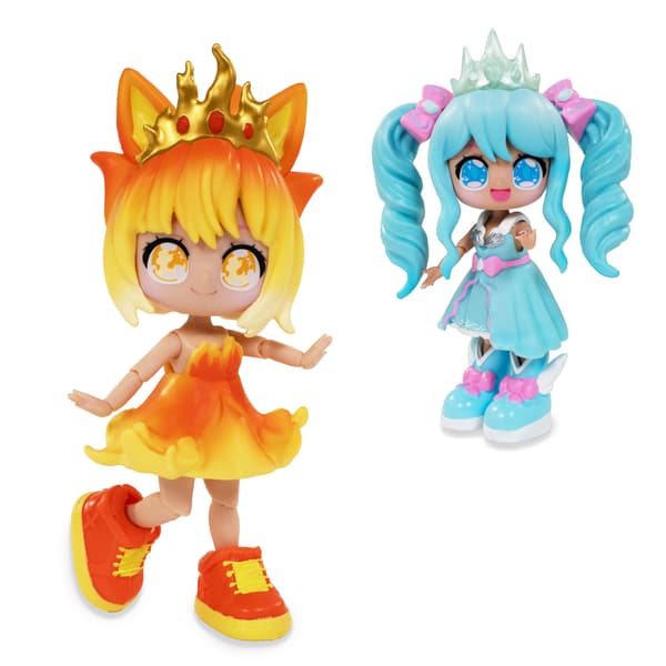Anime-inspirerat dockset med 32 stilkombinationer