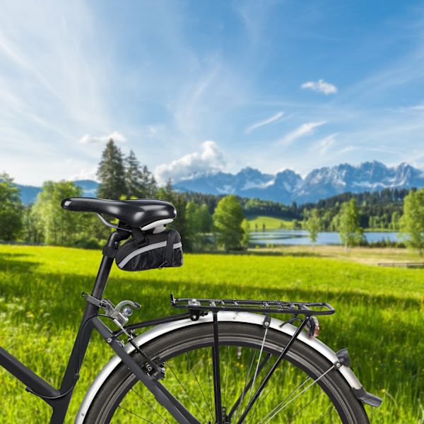 Sadeltaske til cykel