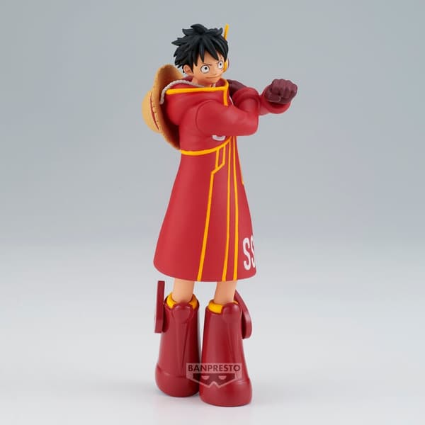One Piece Monkey D. Luffy Egghead figur, 14 cm samleobjekt